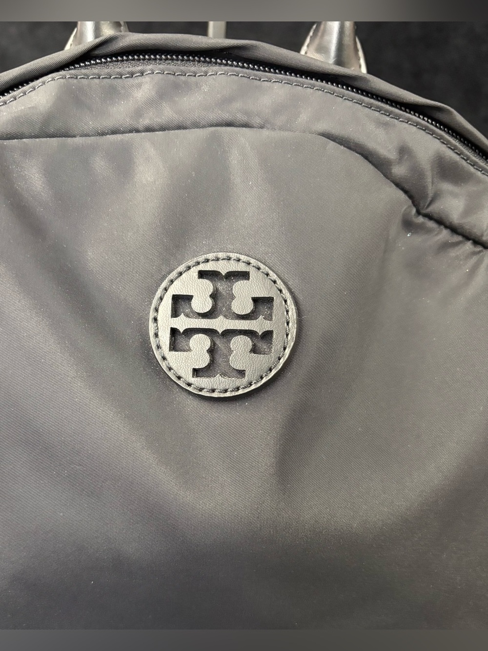 Tory Burch Backpack Black Nylon - Picture 6 of 16